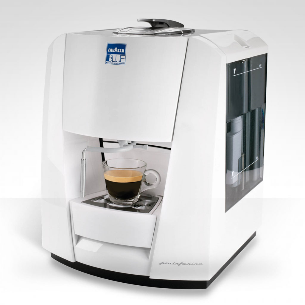 Coffee Service - SCEGLI LA TUA MACCHINA DEL CAFFE'! LAVAZZA BLUE LB-1000,  disegnata da #Pininfarina, è un concentrato di design e funzionalità:  sistema la tazzina, metti la cialda e gira la manopola!